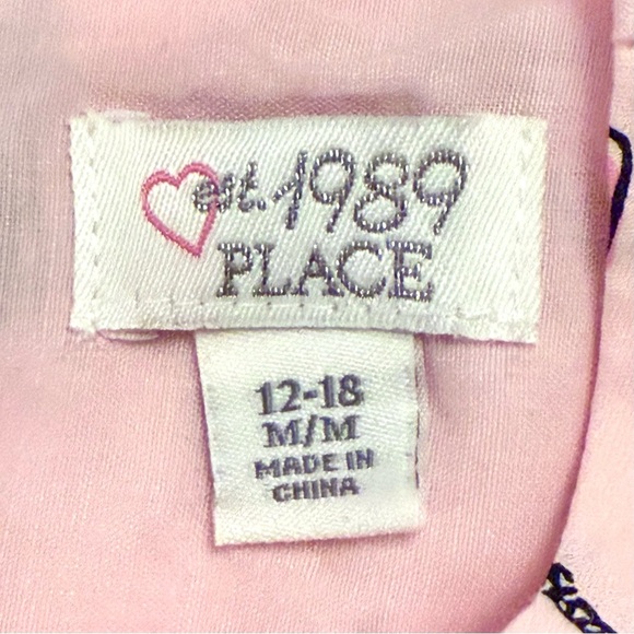 The Children’s Place Pink Paris-Themed Party Dress | 12–18M | NWOT - Picture 4 of 7